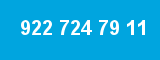922 724 79 11 922 724 79 11